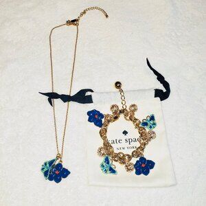 Kate Spade New York Mariposa Fleur Necklace and Bracelet